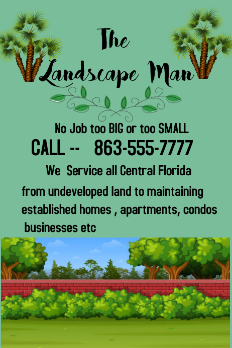 landscape poster Template | PosterMyWall