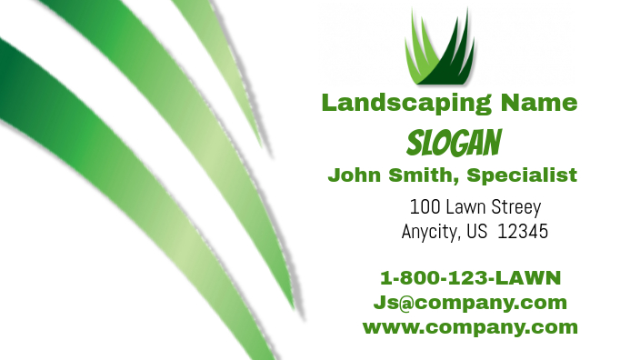 Landscaping Business Card Template