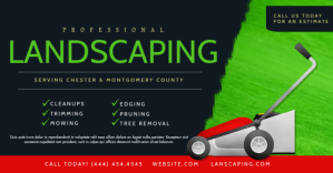 Landscaping Изображение, которым поделились на Facebook template