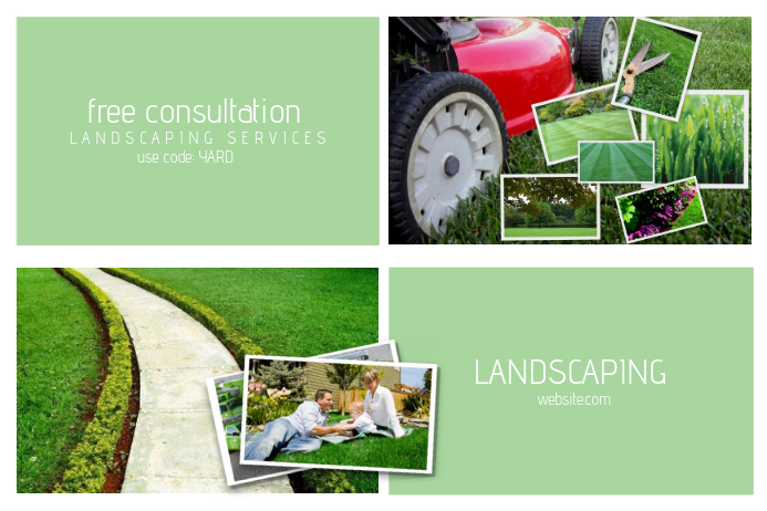 Landscaping Template PosterMyWall