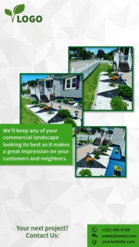 Landscaping Service Instagram Story template