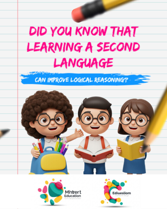 Language Learning Poster Template | PosterMyWall