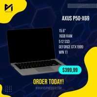 Laptop Computer Sale Offer Square Video Template | PosterMyWall