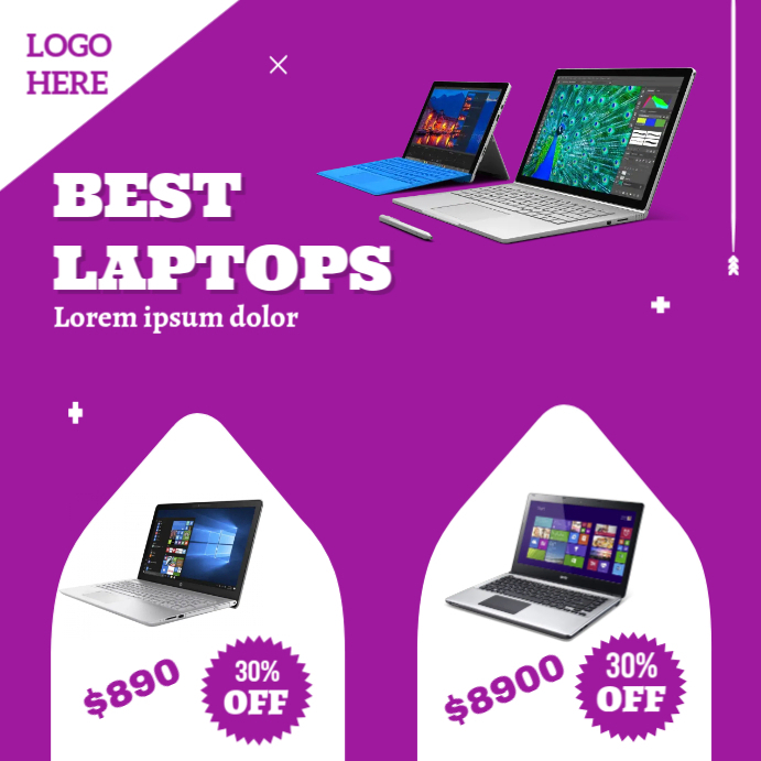 Copy of Laptop flyer | PosterMyWall