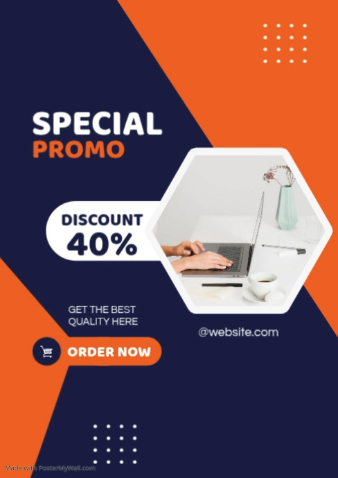 Copy of Laptop Promo A6 | PosterMyWall