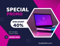 Laptop Promo A3 Template | PosterMyWall