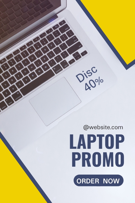 Copy of Laptop Promo Poster | PosterMyWall