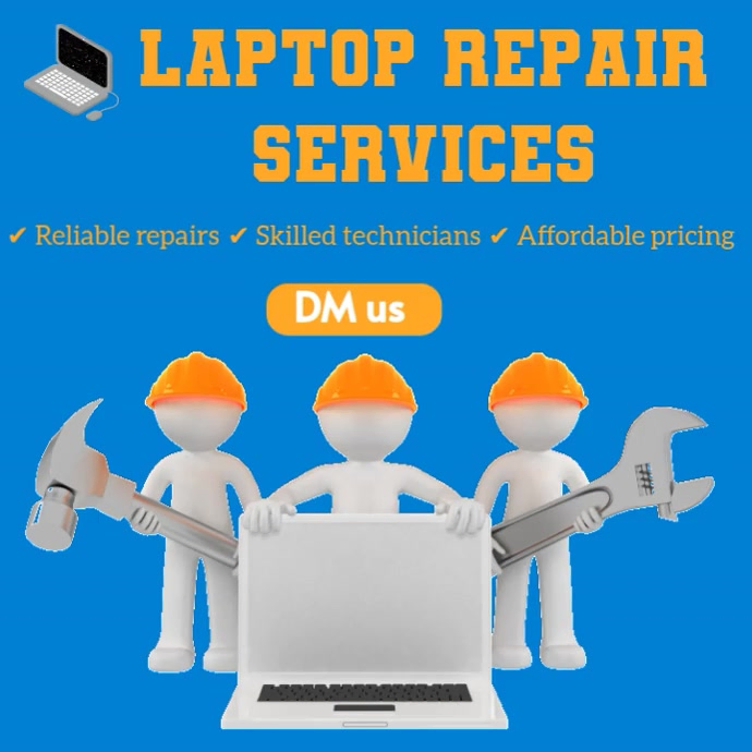 Laptop Repair Template, Laptop Repair Flyer, Computer Repair Flyer ...