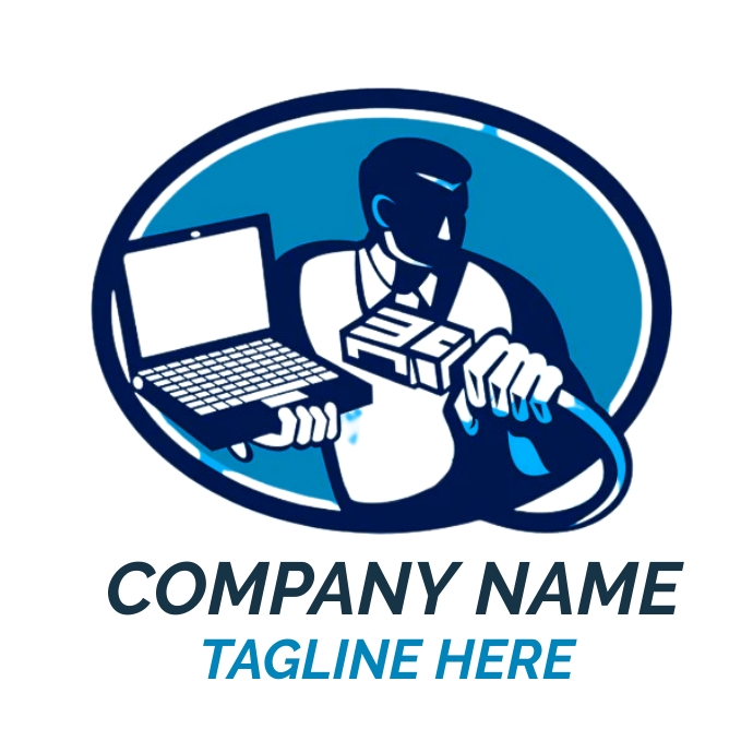 laptop repairing logo Template | PosterMyWall