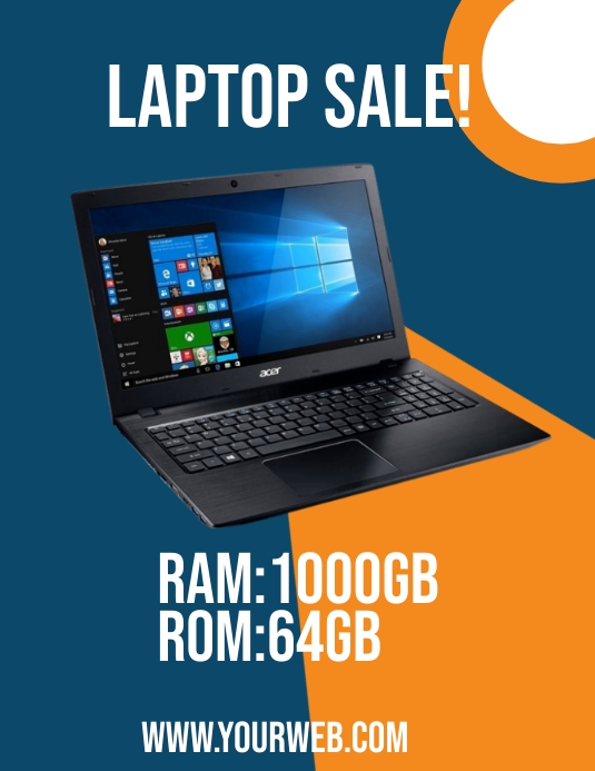 Laptop sale Template | PosterMyWall