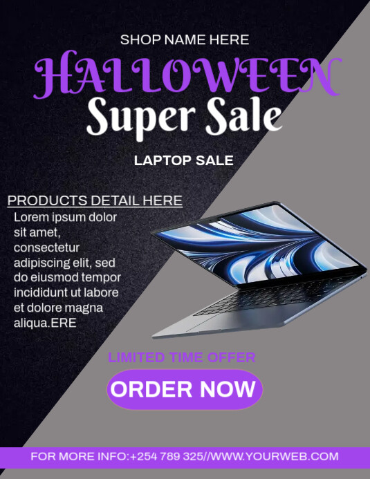 Laptop sale Template | PosterMyWall