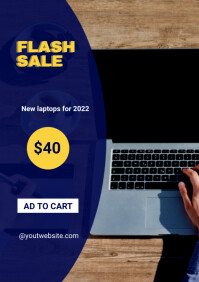 Laptop Shop Poster Template | PosterMyWall