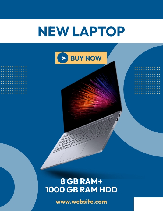 Laptop Shop Flyer Template | PosterMyWall