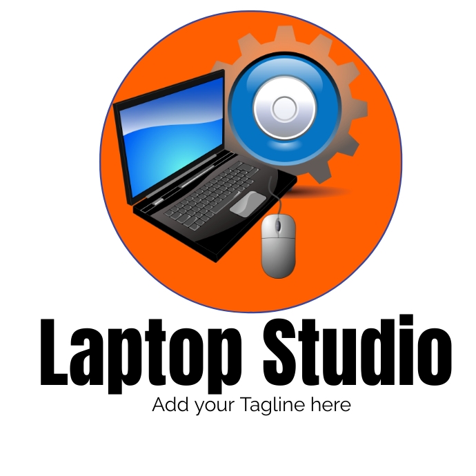 Laptop shop logo/ laptop studio shop Template | PosterMyWall