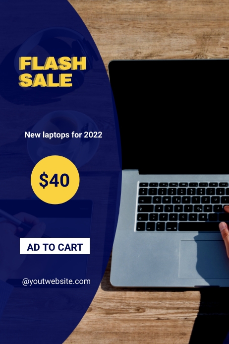 Computer Part Shop Poster Laptop Shop Poster Template | PosterMyWall