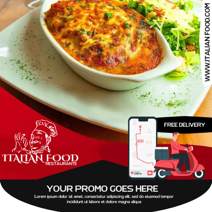 Lasagna Notebook Design Copy of LASAGNA | PosterMyWall