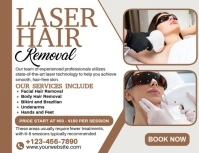 Laser Hair Removal Pamflet (VSA Brief) template