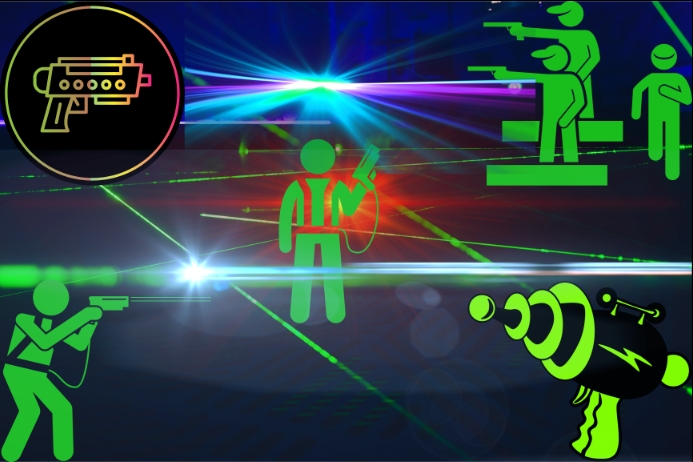 Laser Tag Flyer Template PosterMyWall