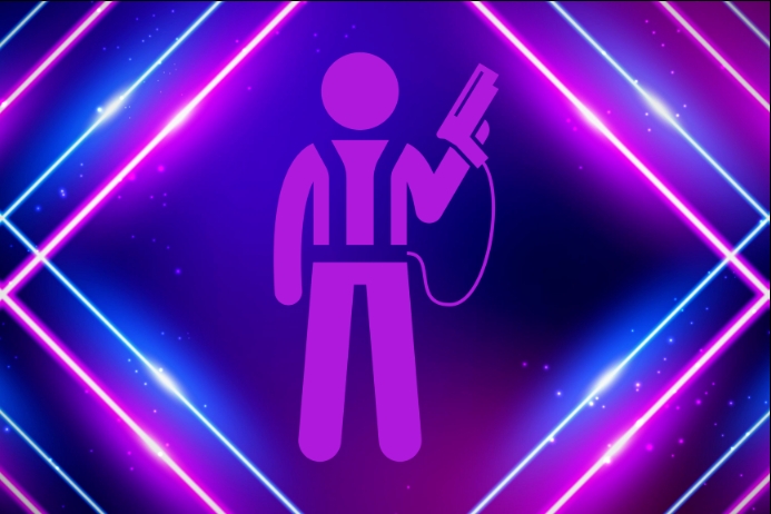 Laser Tag Template PosterMyWall