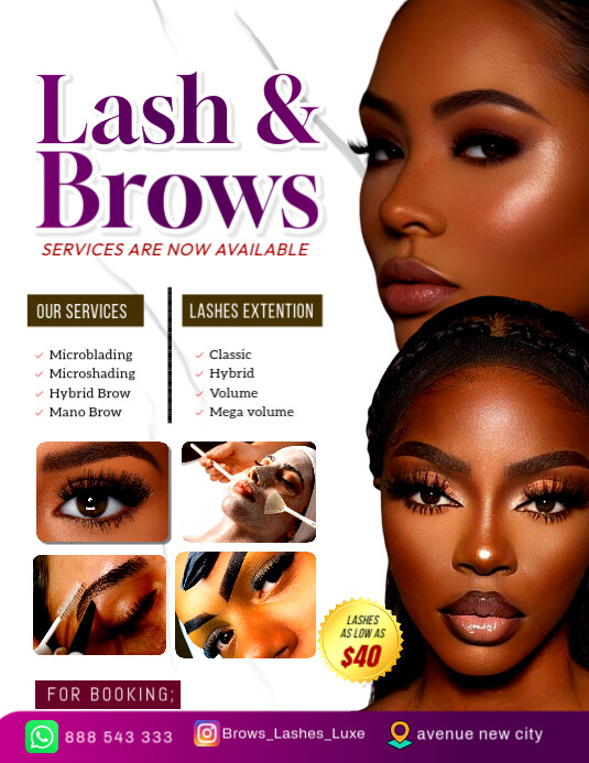 Copy of Lash & brows lashes product eye make up saloon spa studio ...
