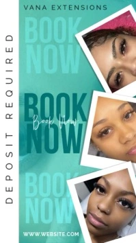Lash Extensions Instagram Story template