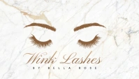 Lash Technician Business Card template