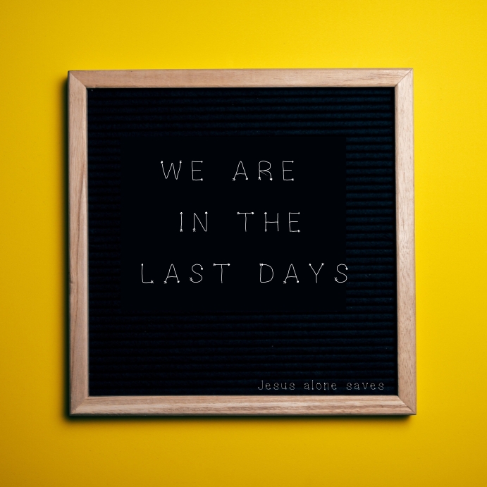 last days Template | PosterMyWall