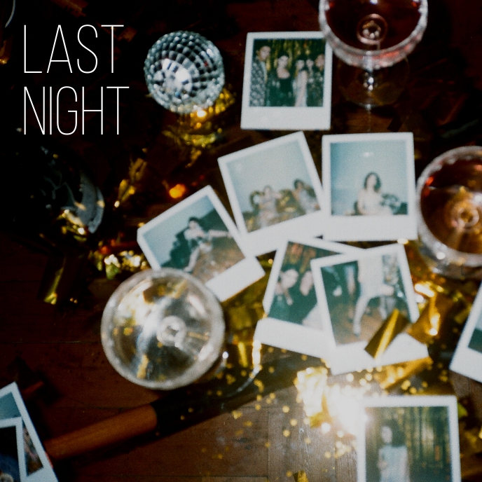 Last Night Party Album Song Cover Art template
