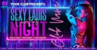 latin after work party, night party flyer, sexy ladies night party, friday night club party sexy lad Imagen Compartida en Facebook template