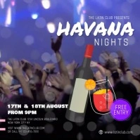 Latin Dance Club Template Instagram na Post