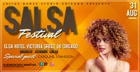 latin party festival salsa event template
