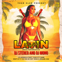 Latin Party Flyer Template | PosterMyWall
