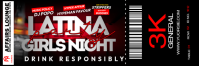 Latina Girls Night General Ticket Nagłówek wiadomości e-mail template
