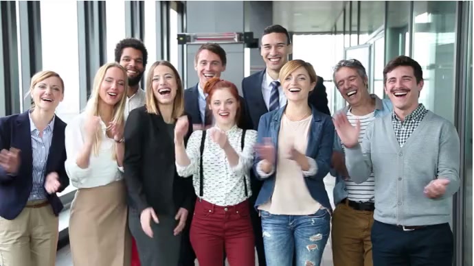 Laughing & Claping YouTube 频道封面图片 template