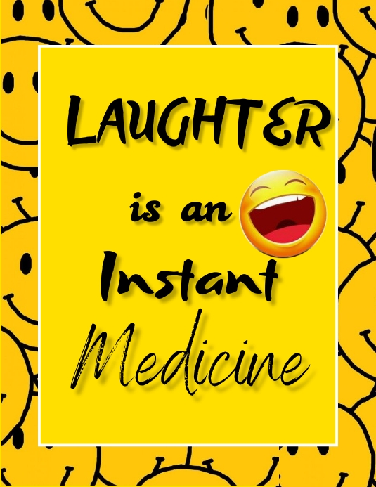 laughter Folheto (US Letter) template