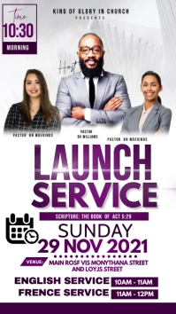 Launch service Indaba yaku-Instagram template