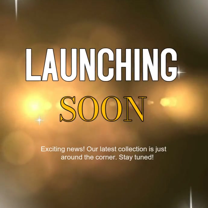 Launching soon Instagram Post template