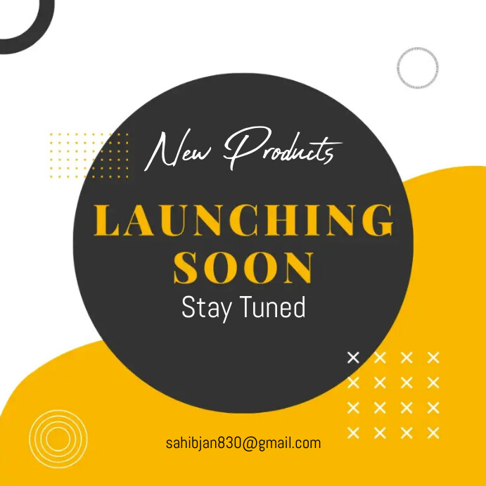 launching Soon Template PosterMyWall