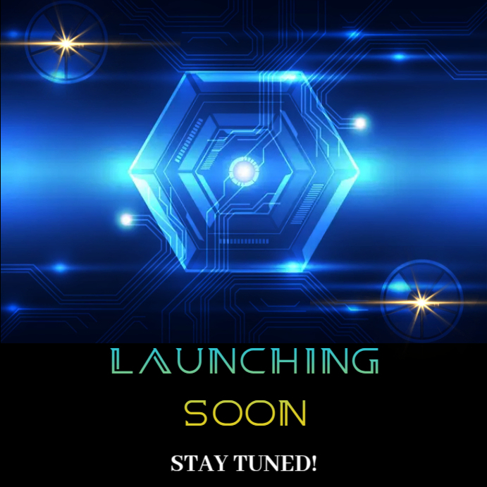 Launching Soon Instagram Plasing template