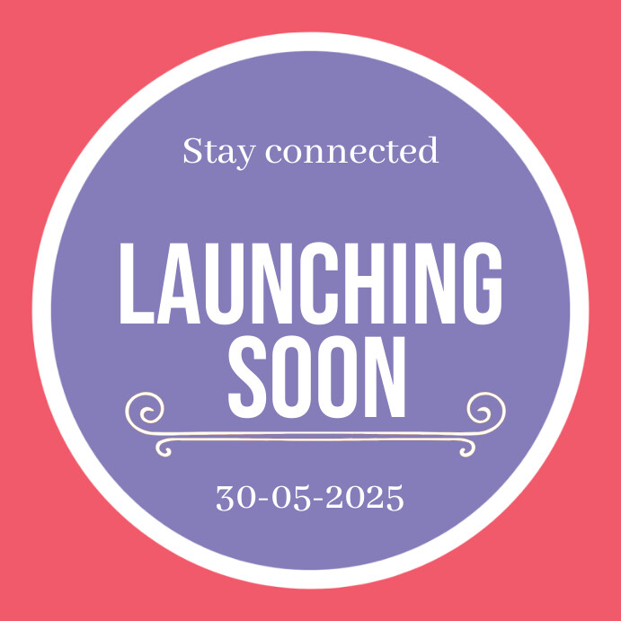 Plantilla de Launching soon notice | PosterMyWall