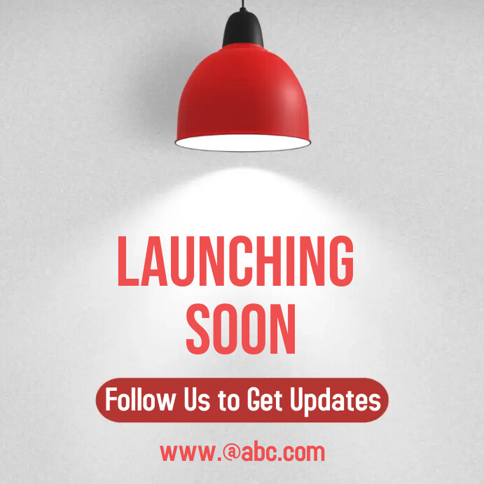 Launching Soon Notification Launching Soon templates | PosterMyWall