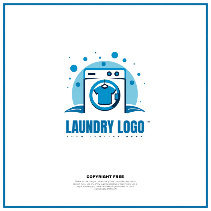 Laundary Logo template