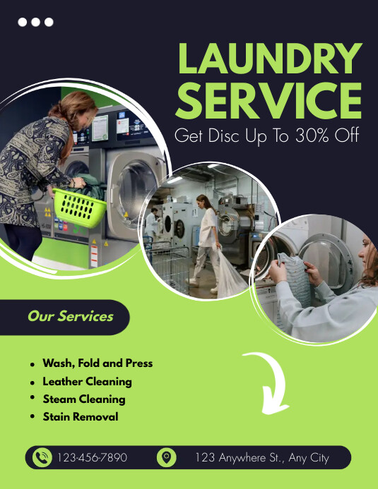 LAUNDRY SERVICE TEMPLATE PosterMyWall