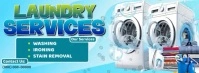 Laundry Services Flyer Ikhava Yesithombe se-Facebook template