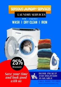 Laundry services templates A2