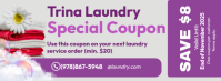 Laundry Special Coupon Facebook 封面图片 template