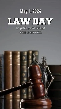 Law Day Instagram Story template