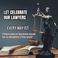 Law day Square (1:1) template
