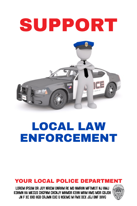 Flyer Code Enforcement Law Enforcement Template | PosterMyWall