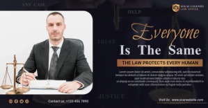 Law Firm Ads ภาพที่แชร์บน Facebook template